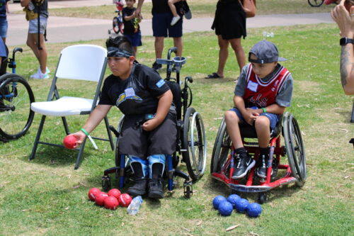 Some serious Boccia Ball